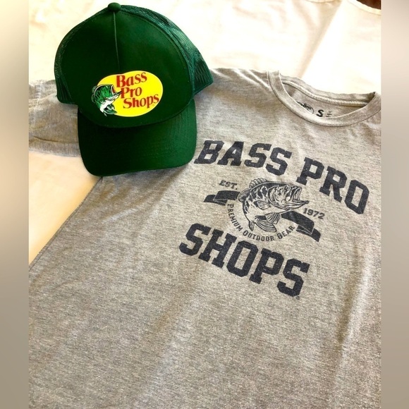 Other - Bass Pro Shops Fishing Apparel. T-shirt and Hat Combo.